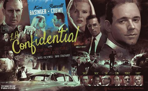 L.A. Confidential! A Gripping Noir Tale Unraveling Dark Secrets in 1950s Los Angeles!